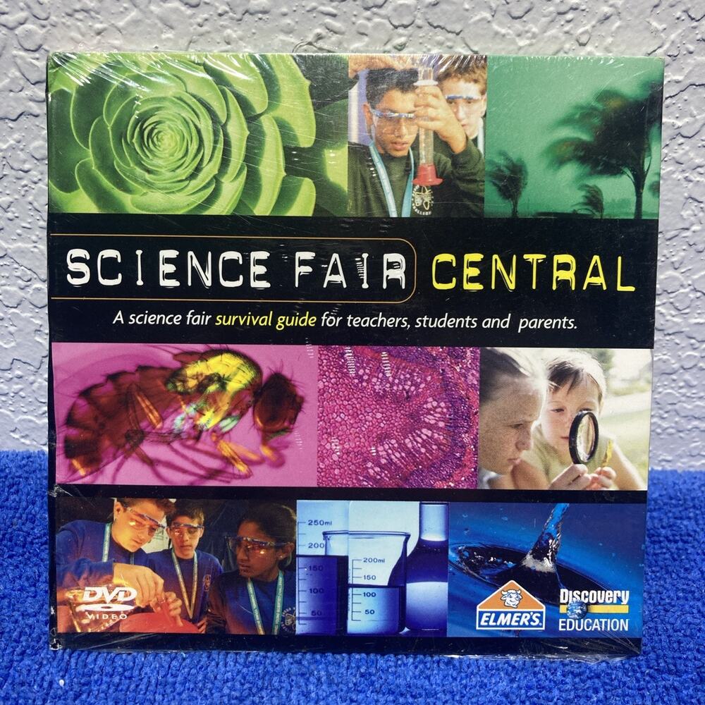 Elmer's Science Fair Survival Guide Big Ideas for Teachers Students Parents DVD